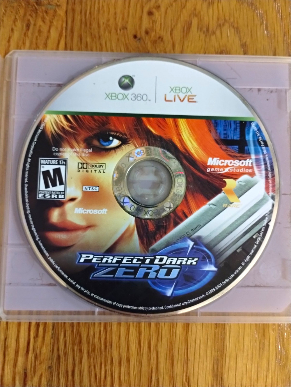 Perfect Dark Zero (Xbox 360) M Rated 2005 Online Multiplayer Shooter - Disc Only